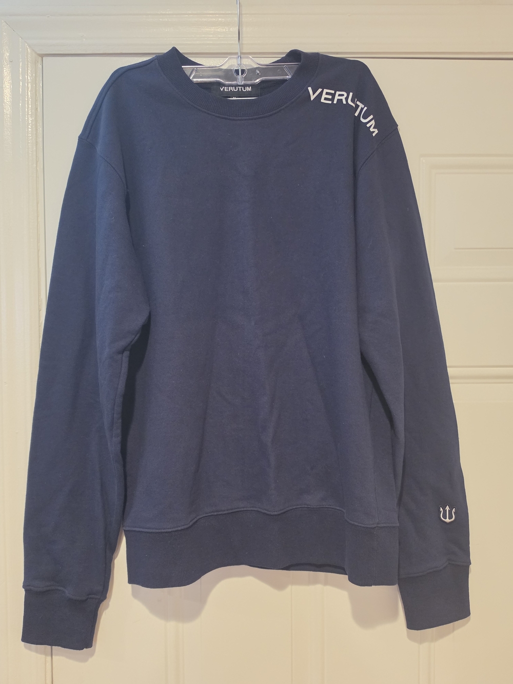 Men's Verutum Navy Crewneck Sweatshirt